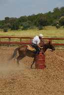 Flag racing at Gymkhana